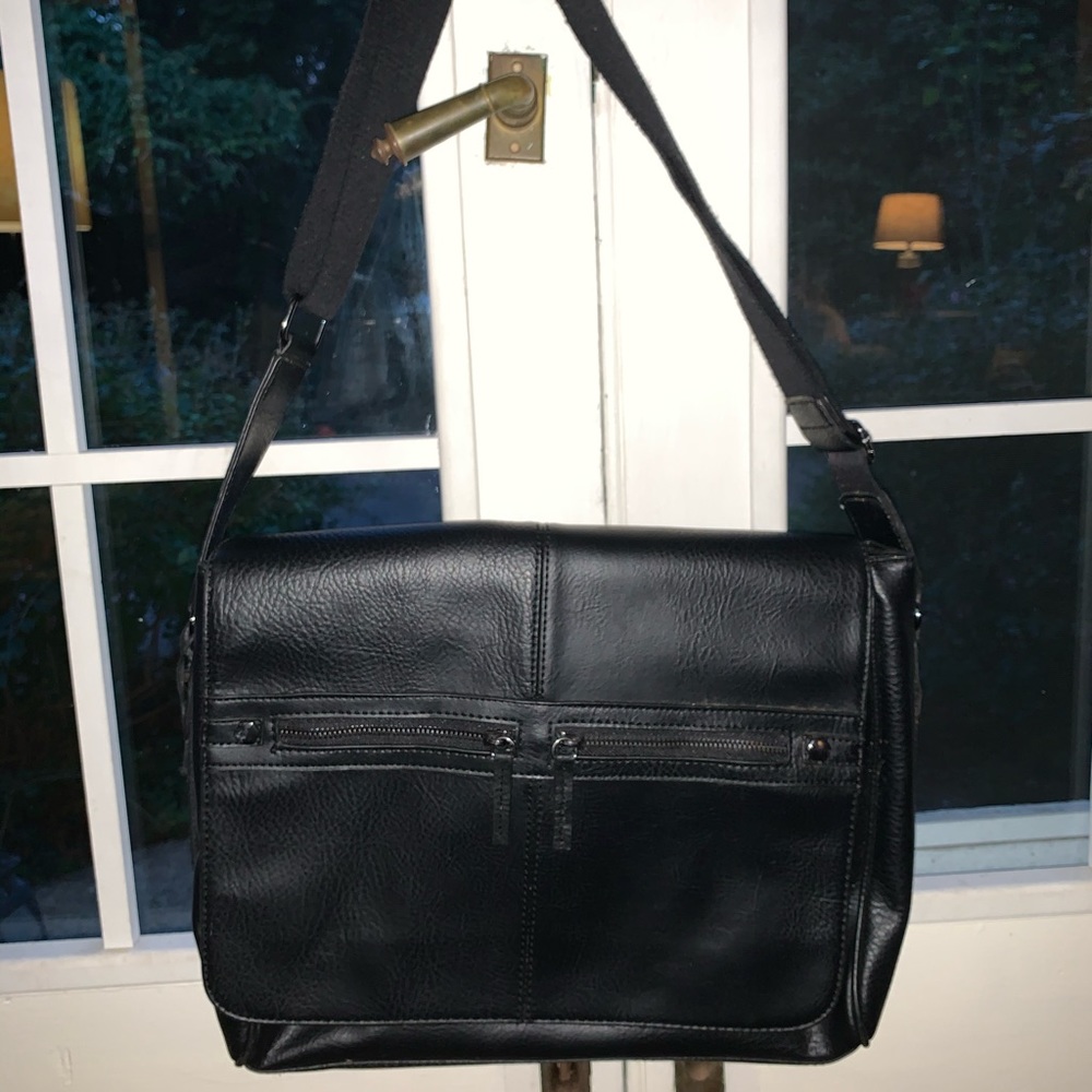 Aldo New (without tags) Black Laptop Messenger Bag